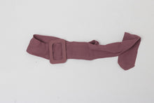 Load image into Gallery viewer, Vintage 1970s original Ossie Clark purple moss crepe asymetric blouse UK 10 S