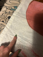 Load image into Gallery viewer, Vintage 1950s original novelty hat print cotton skirt UK 8 S