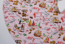 Load image into Gallery viewer, Vintage 1970s 1973 original novelty Caribbean print cotton circle skirt by Miss Mouse UK 6 8 XS S