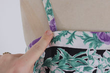 Load image into Gallery viewer, Vintage 1950s original floral print cotton dress by Melbray UK 6 US 2 XS