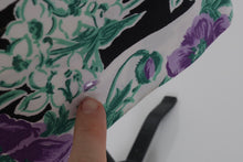 Load image into Gallery viewer, Vintage 1950s original floral print cotton dress by Melbray UK 6 US 2 XS