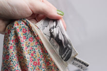 Load image into Gallery viewer, Vintage 1970s does 1950s German novelty patchwork cotton dress UK 8 10 S
