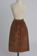 Load image into Gallery viewer, Vintage 1970s original Mary Quant London Pride corduroy skirt UK 6 XS

