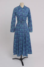Load image into Gallery viewer, Vintage 1970s original Liberty print floral Origin dress with matching belt UK 10 12 US 6 8 S M
