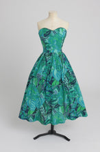 Load image into Gallery viewer, Vintage 1980s original Marion Donaldson novelty butterfly print cotton dress UK 8 S
