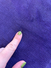Load image into Gallery viewer, Vintage 1970s original Laura Ashley purple corduroy pinafore dress UK 6 XS
