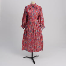 Load image into Gallery viewer, Vintage 1970s original Liberty print floral Origin dress with balloon sleeves UK 12 US 8 M
