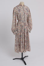 Load image into Gallery viewer, Vintage 1970s original Liberty print floral Origin dress with balloon sleeves UK 10 12 US 6 8 S M
